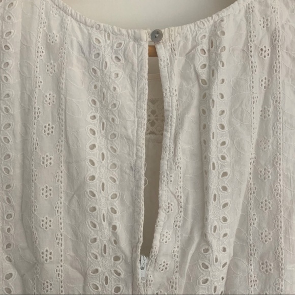 RW&CO White Broderie Anglaise/ Eyelet Lace Dress - Picture 8 of 12